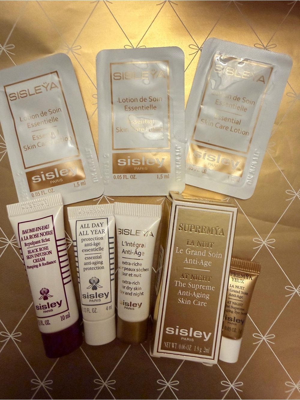 Sisley Assorted Skincare Travel size variety set of 8